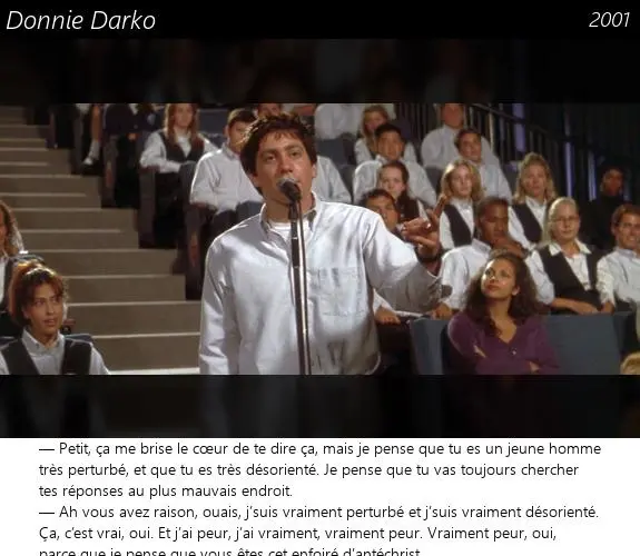 Vignette : Donnie Darko
